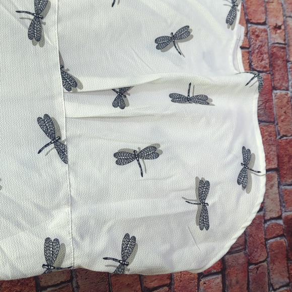 Dressbarn 3x dragonfly blouse ladies dress shirt - Picture 5 of 10